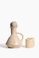 CARAFE AND CUP SET (2 CUPS) | ORGANIC GLAZE ORGANIC GLAZE