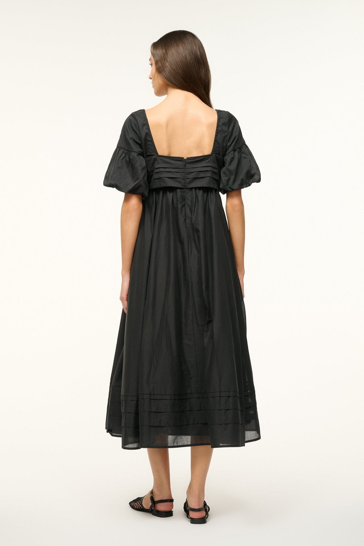 Image DARLA DRESS | BLACK 4 of 5 and Clicking this image will trigger a zoom pop-up