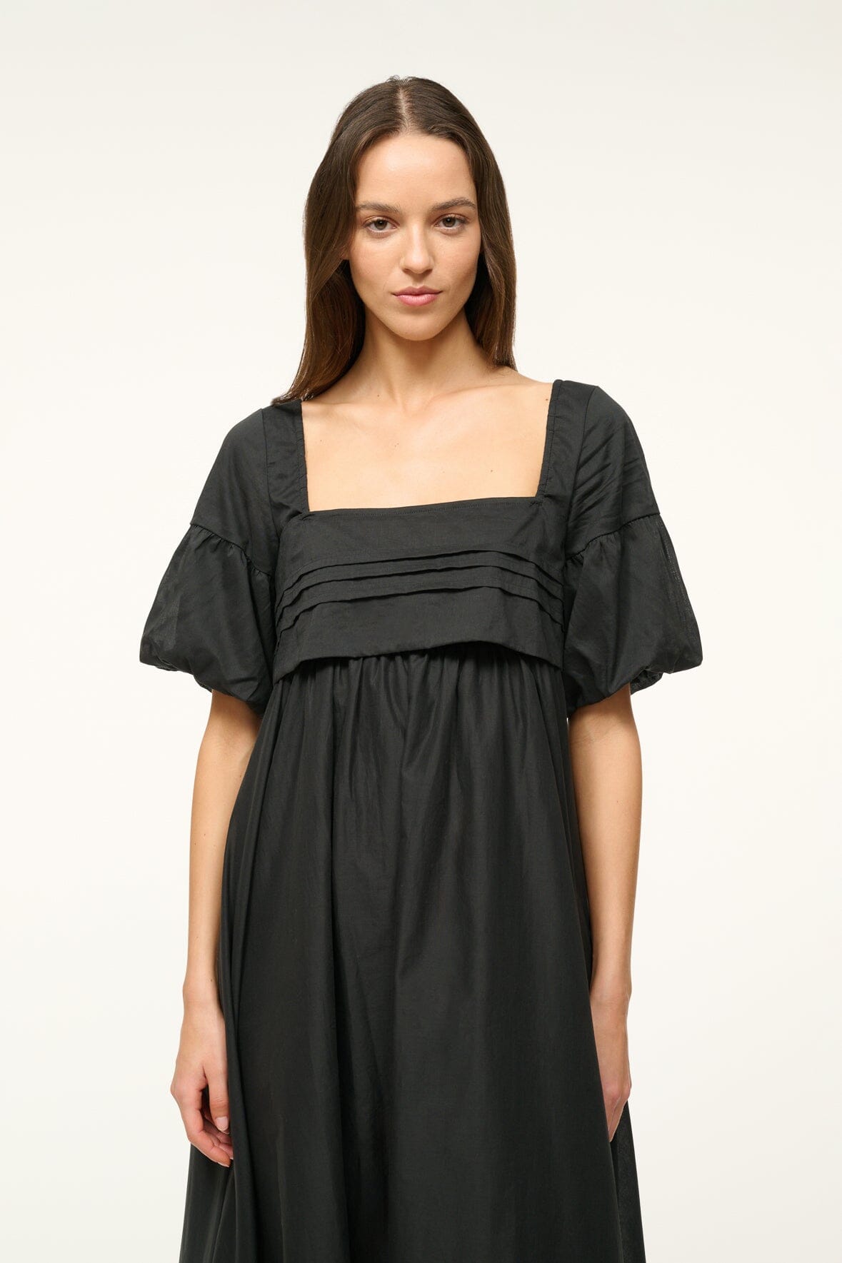 Image DARLA DRESS | BLACK 2 of 5 and Clicking this image will trigger a zoom pop-up