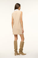 Image MINI LESLIE DRESS | CAMEL WHITE 4 of 5