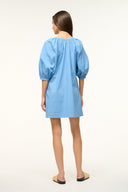 Image MINI VINCENT DRESS | AZURE 4 of 5