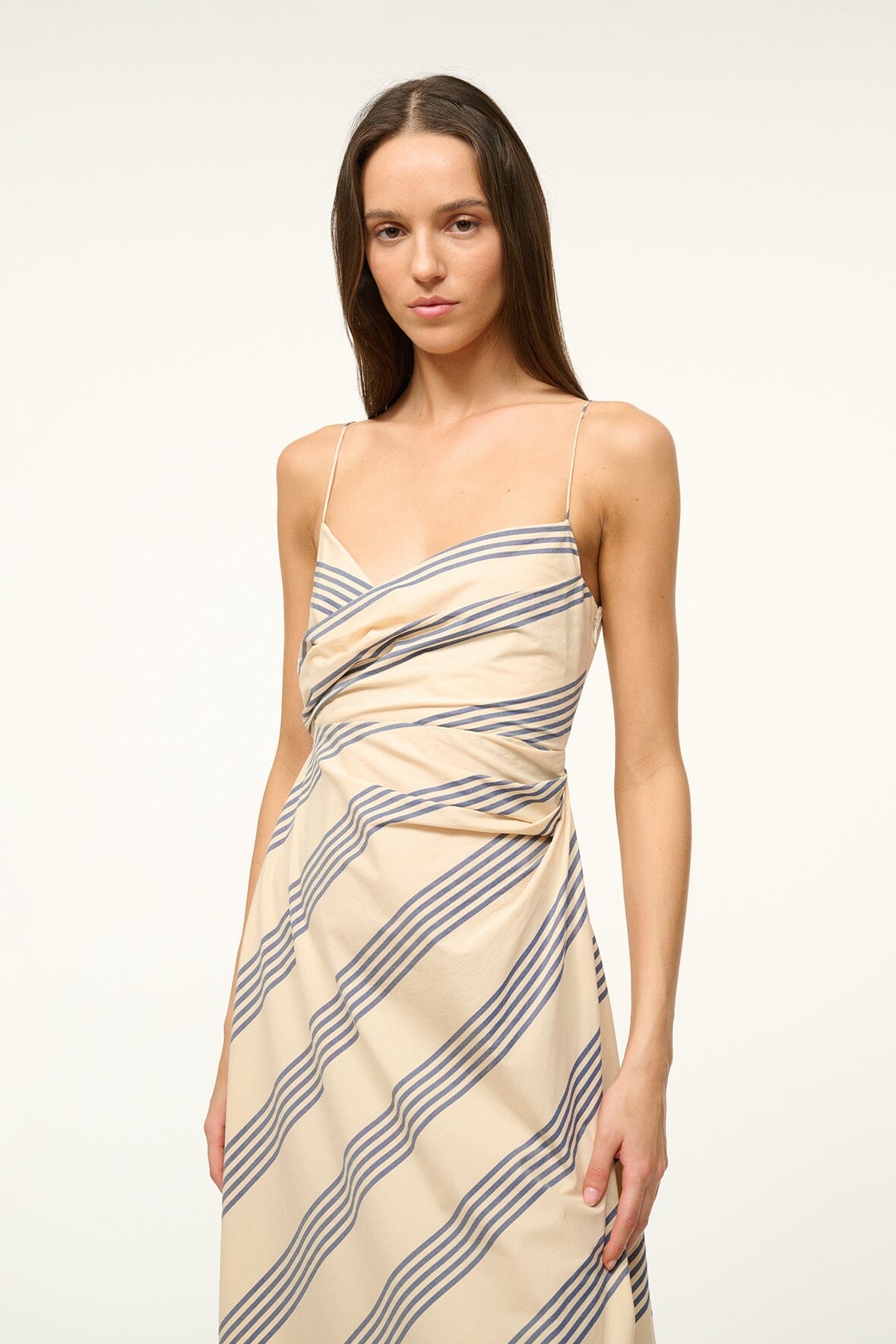 Staud brae zebra cheapest dress