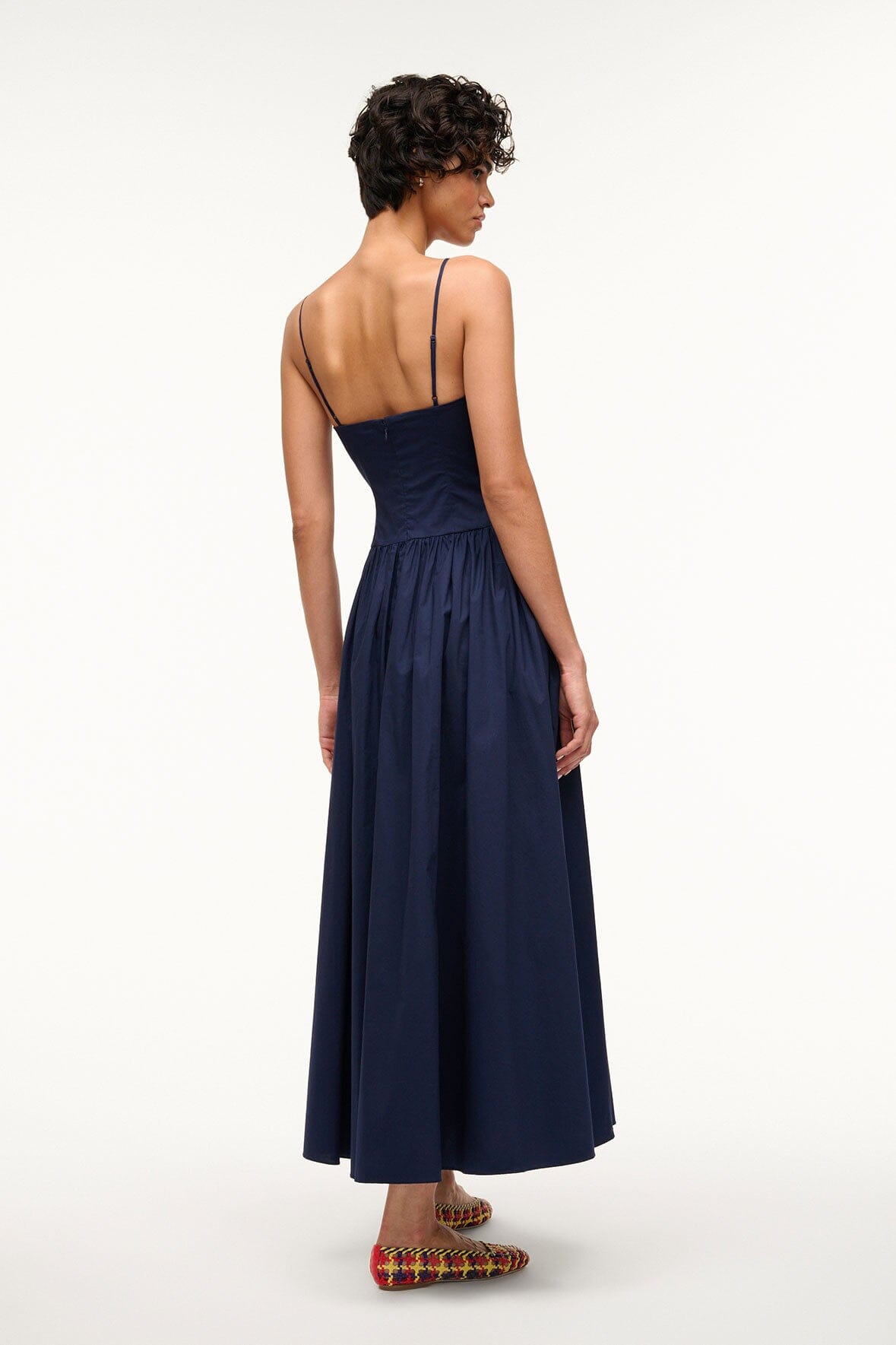 Image DENA DRESS | NAVY 4 of 4 and Clicking this image will trigger a zoom pop-up