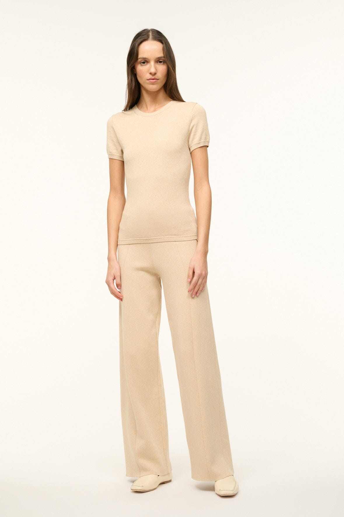 Image JET SET PANT | CAMEL 4 of 5 and Clicking this image will trigger a zoom pop-up