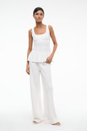 Image ELLEN TOP | IVORY 2 of 6