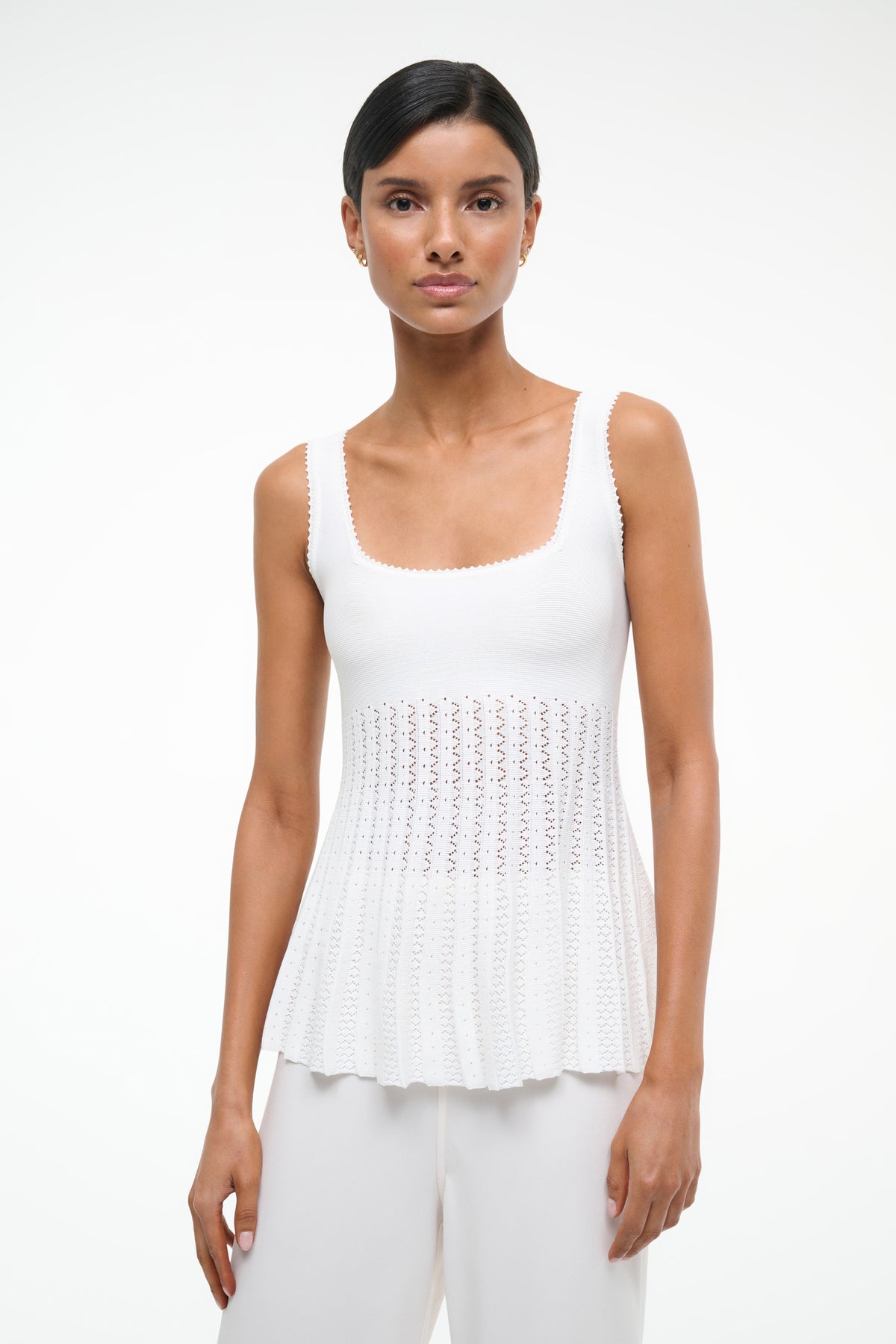 Image ELLEN TOP | IVORY 1 of 6 and Clicking this image will trigger a zoom pop-up