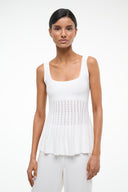 Image ELLEN TOP | IVORY 1 of 6