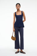 Image ELLEN TOP | NAVY 1 of 5
