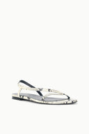 LOUDEN SANDAL | WHITE SNAKE WHITE SNAKE / 36