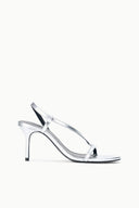 LOUDEN HEEL | SILVER SILVER / 36