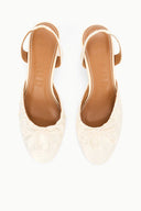 ALBA SLINGBACK | IVORY IVORY / 36
