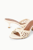 BRIGITTE MULE | CREAM WOVEN CREAM / 36