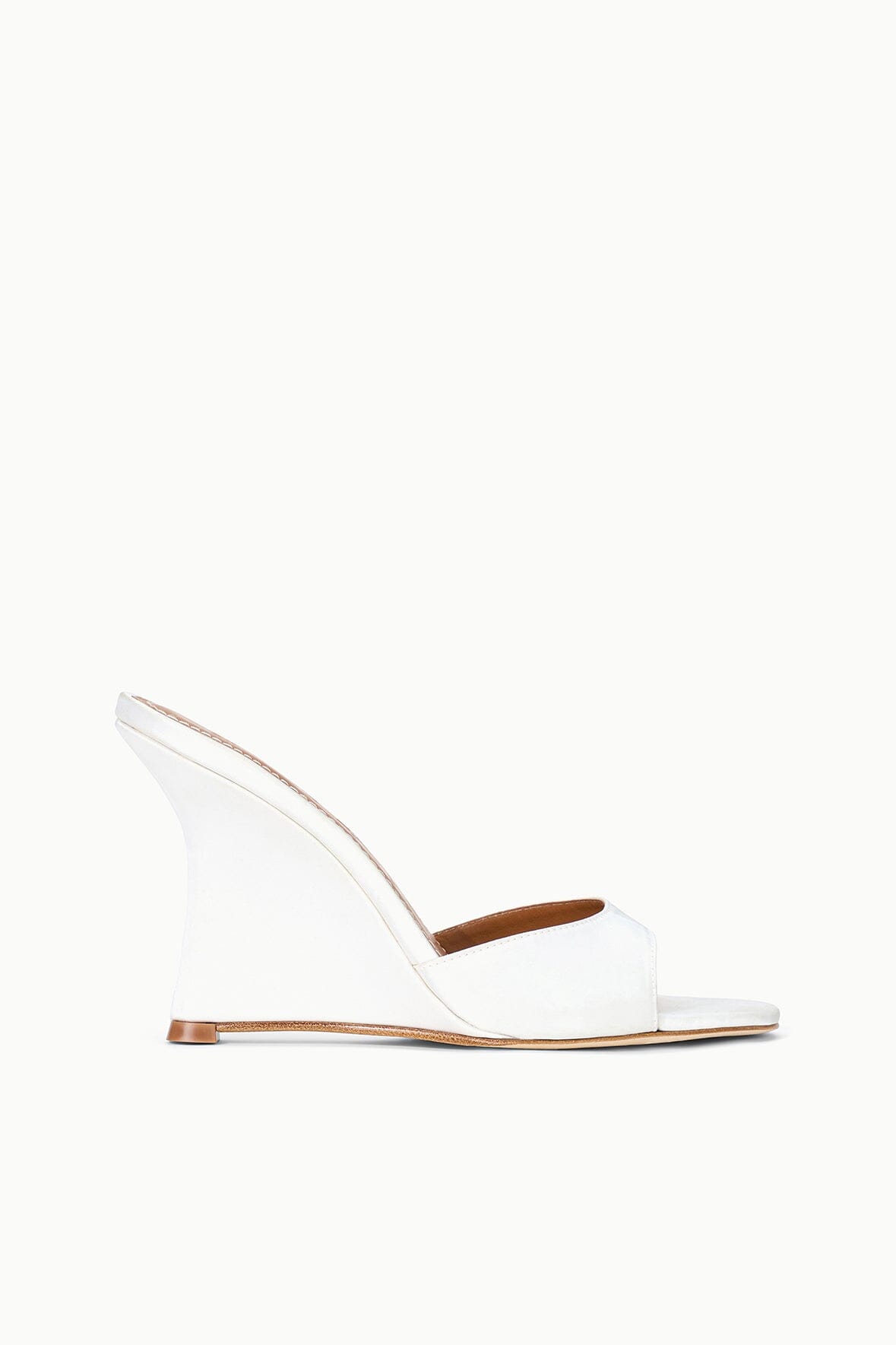 BRIGITTE HIGH WEDGE SATIN