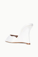 BRIGITTE HIGH WEDGE | IVORY IVORY / 36