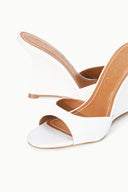 BRIGITTE HIGH WEDGE | IVORY IVORY / 36