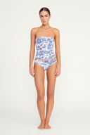 Image FRANCESCA BIKINI TOP | BLUE TOILE 3 of 5