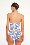Image FRANCESCA BIKINI TOP | BLUE TOILE 2 of 5