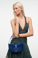 HARLOW CRESCENT SHOULDER BAG | COBALT COBALT / OS