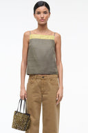 MAISIE LINEN TOP | PALO VERDE