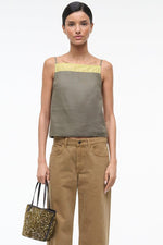 MAISIE LINEN TOP | PALO VERDE