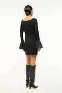 Image HAWTHORNE DRESS | BLACK NAVY 3 of 5