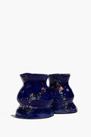 CERAMIC VASE BOOKENDS | POLKA DOT