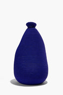 BEADED VASE | BLUE
