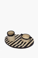 ACL TRAY HOLDER | STRIPED GLAZE