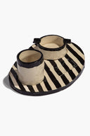 ACL TRAY HOLDER | STRIPED GLAZE