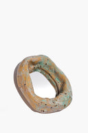 CERAMIC WALL MIRROR | RIVER BIRCH GLAZE