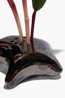 CERAMIC IKEBANA | METALLIC GLAZE