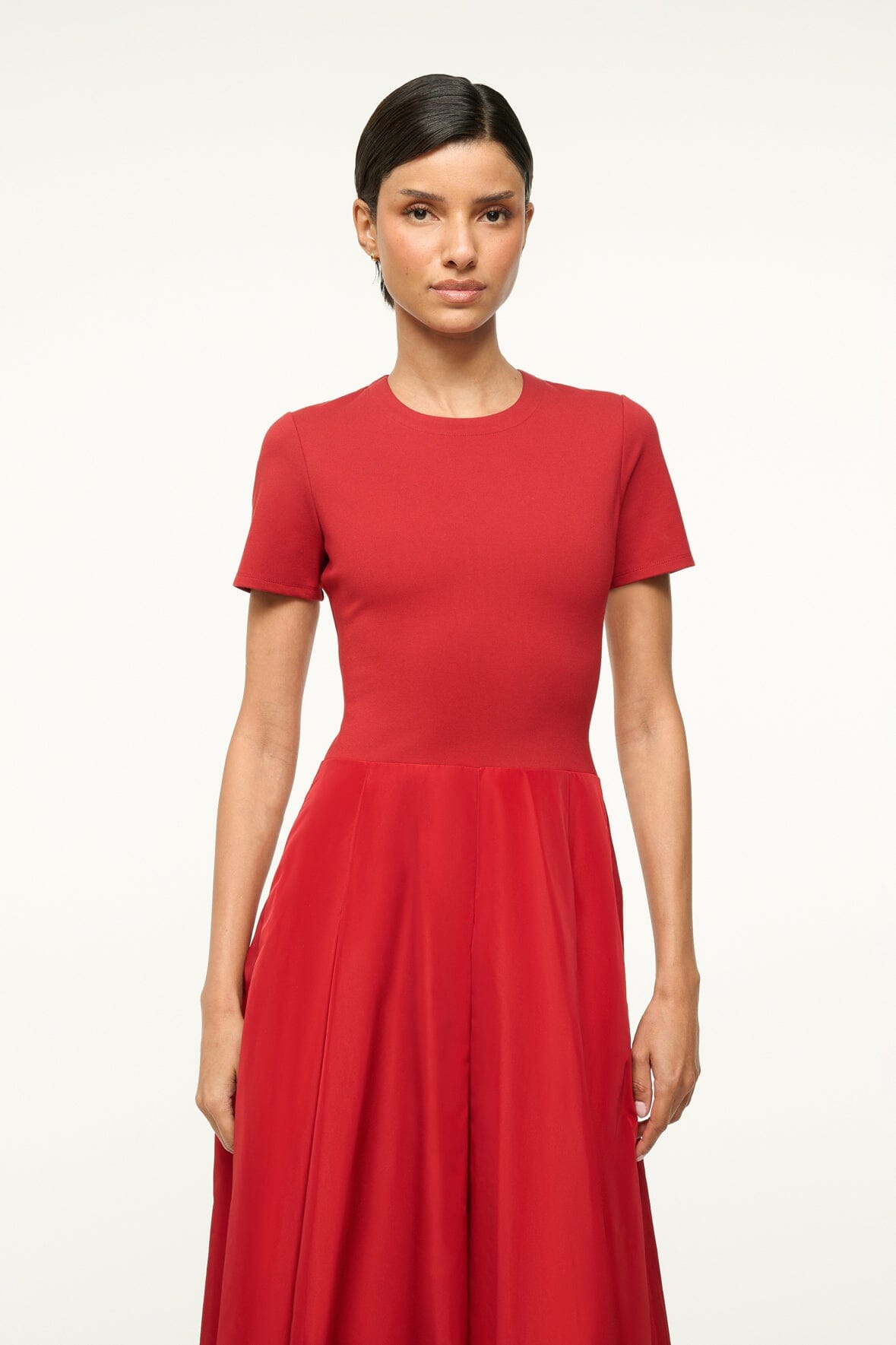 送料関税込☆【STAUD】Hopper Dress HOPPER DRESS ROUGE