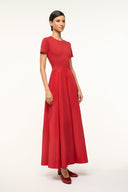 staud hopper pleated cocktail dress STAUD Hopper Dress