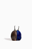HENRY OLIVE OIL & VINEGAR DISPENSER SET | BROWN AND COBALT BLUE GLAZE BROWN AND COBALT BLUE GLAZE