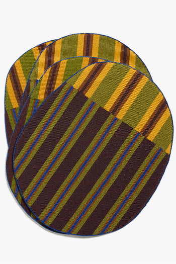 BEADED PLACEMAT | HENRY STRIPE HENRY STRIPE
