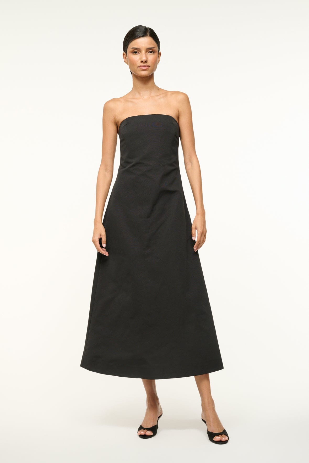 Image KENNEDY DRESS | BLACK 1 of 6 and Clicking this image will trigger a zoom pop-up