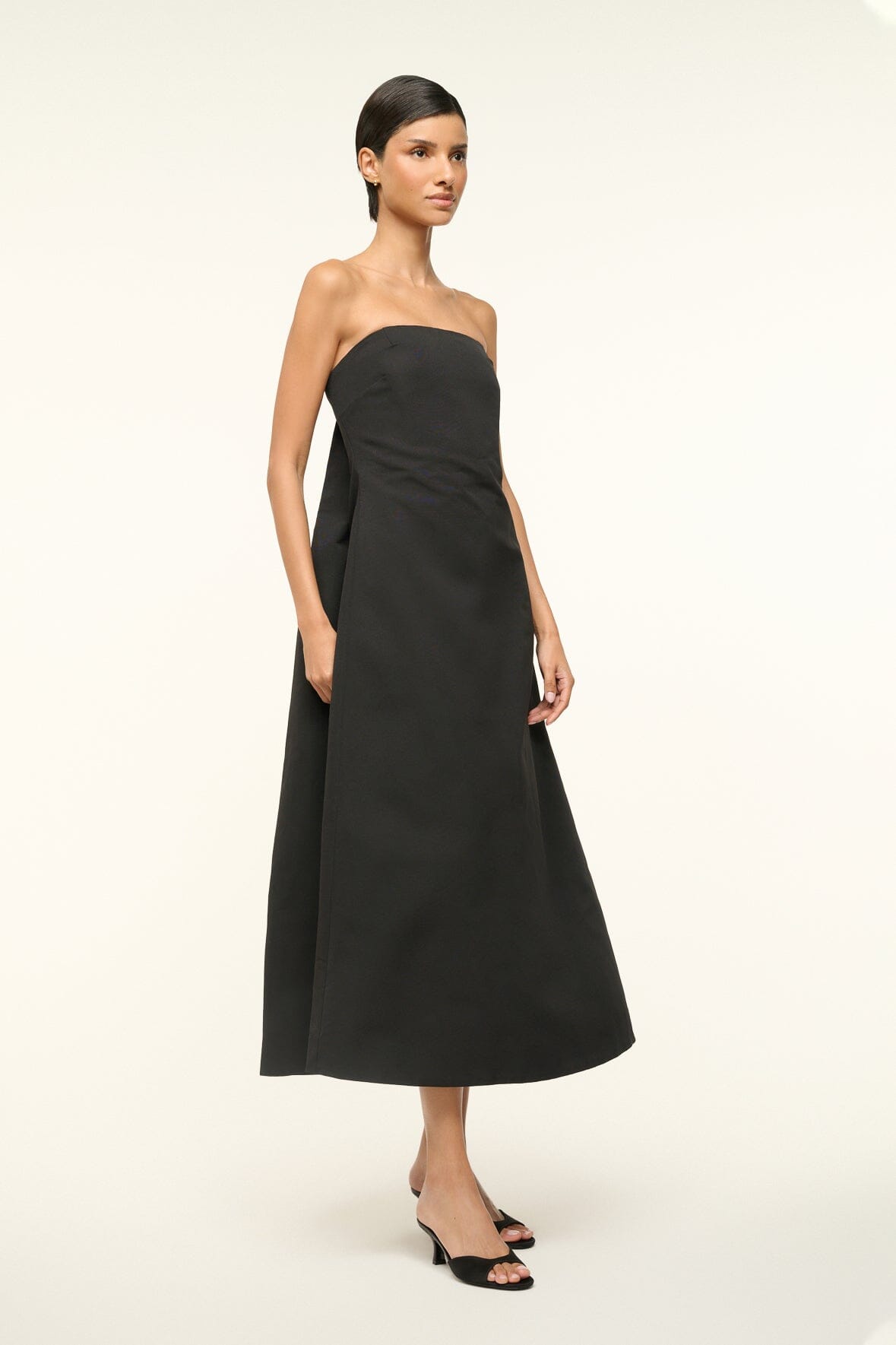 Image KENNEDY DRESS | BLACK 2 of 6 and Clicking this image will trigger a zoom pop-up