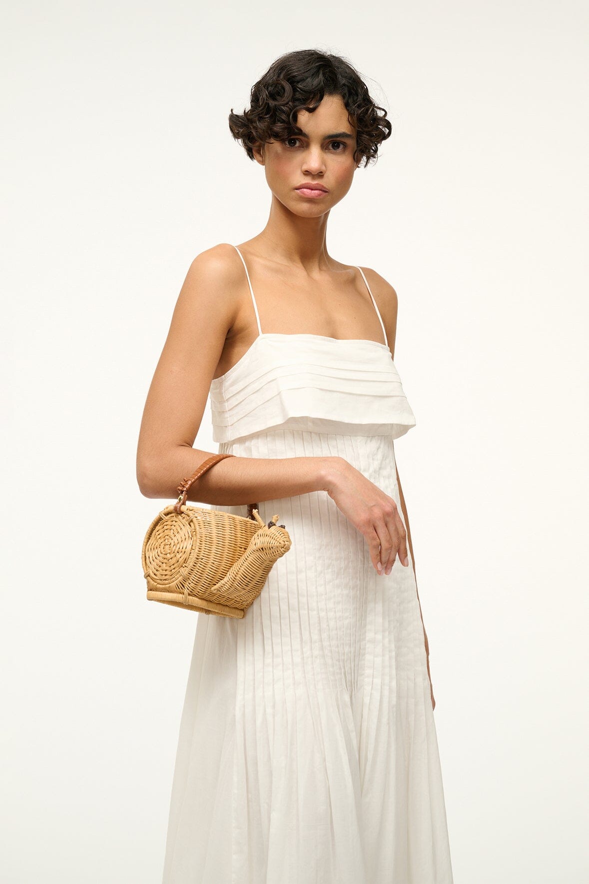 Image KRISTINA DRESS | IVORY 6 of 8 and Clicking this image will trigger a zoom pop-up