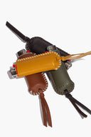 LEATHER LIGHTER COVER | MOSS