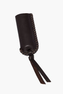 LEATHER LIGHTER COVER | ESPRESSO