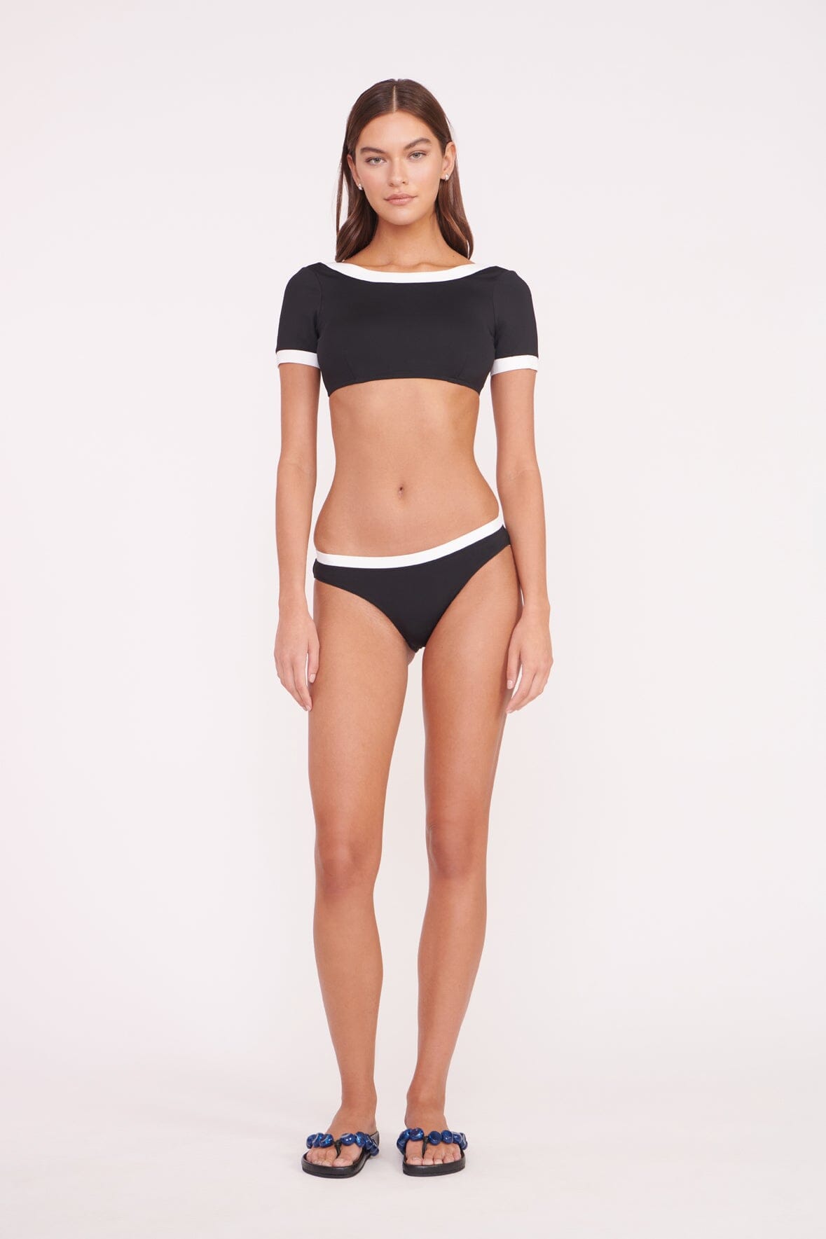 Louis Vuitton Cut-Out Balconette Bikini Top BLACK. Size 42