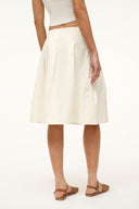 Image LONDON SKIRT | IVORY 4 of 5