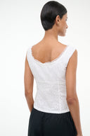 Image LOU TOP | WHITE EYELET 3 of 4