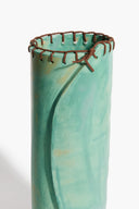LACED VASE | SATIN PATINA GLAZE SATIN PATINA GLAZE