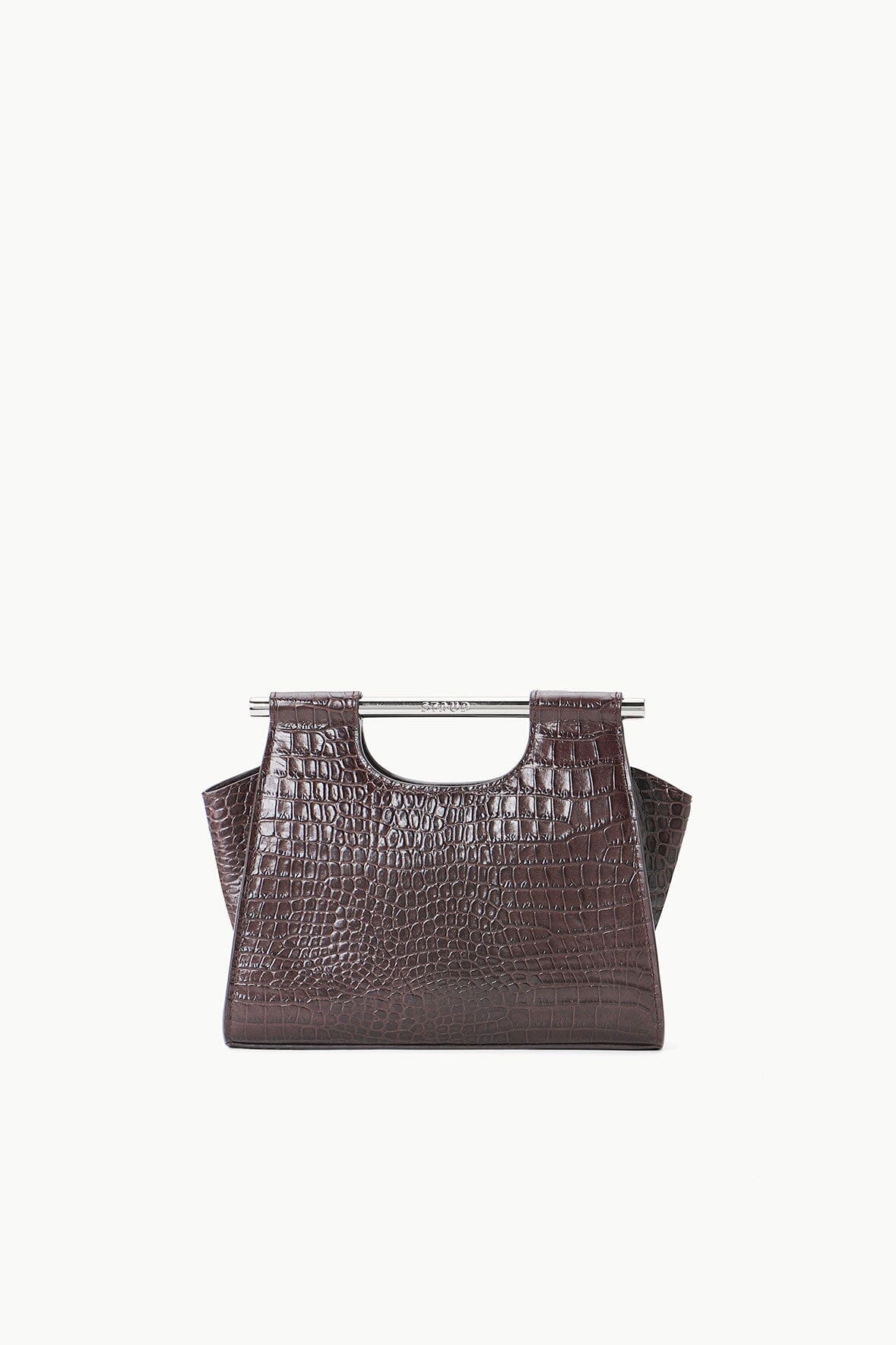 Embossed Leather Clutch