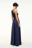 Image MAXI EDEN SKIRT | NAVY 3 of 5