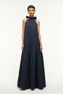 Image MAXI MARLOWE DRESS | NAVY 1 of 5