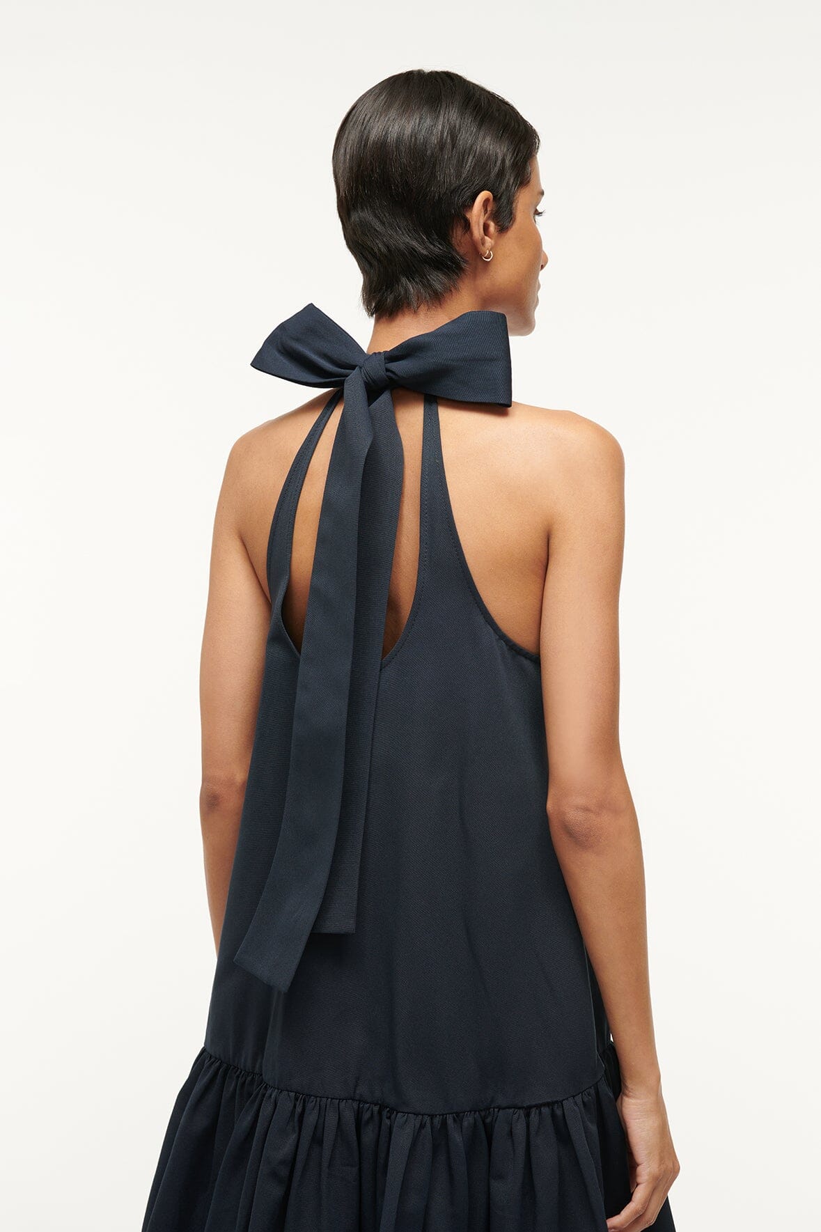 【Staud】 Marloweフローラルコットンミニドレス The Marlowe – STAUD