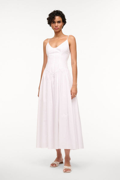 Staud Women's Dena Maxi Dress - White