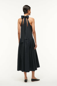 MIDI MARLOWE DRESS | BLACK